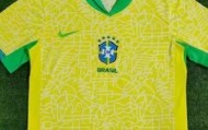 巴西队球衣一大变化 会徽由左胸前移至中间位置！