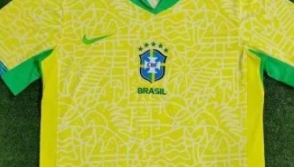 巴西队球衣一大变化 会徽由左胸前移至中间位置！
